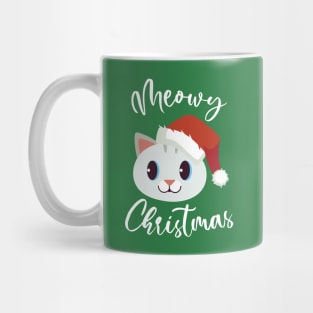 Meowy Christmas Mug